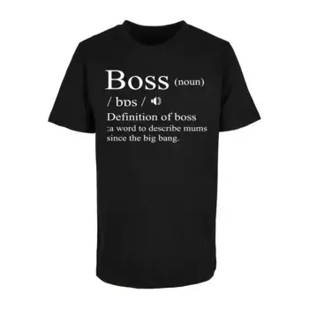 Футболка ABSOLUTE CULT «Детская мужская футболка ABSOLUTE CULT ко Дню матери — Boss Basic Tee 2.0», черный