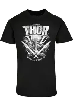 Футболка ABSOLUTE CULT "Мужская базовая футболка ABSOLUTE CULT Thor Ragnarok с логотипом Hammer", черный