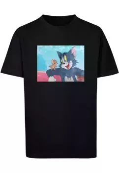 Футболка ABSOLUTE CULT "Мужская детская футболка ABSOLUTE CULT Tom and Jerry - Still Basic ", черный