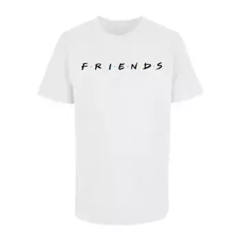 Футболка ABSOLUTE CULT «Мужская детская футболка ABSOLUTE CULT Friends - Logo Basic Tee 2.0», белый