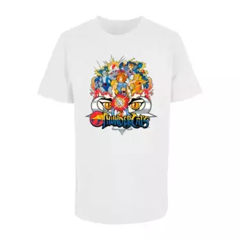 Футболка ABSOLUTE CULT «Мужская детская футболка ABSOLUTE CULT Thundercats — базовая футболка Group Shot 2.0», белый