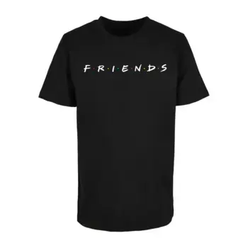 Футболка ABSOLUTE CULT «Мужская детская футболка ABSOLUTE CULT Friends - Logo Basic Tee 2.0», черный