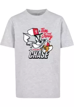 Футболка ABSOLUTE CULT "Мужская детская футболка ABSOLUTE CULT Tom and Jerry - Chase Basic ", серый