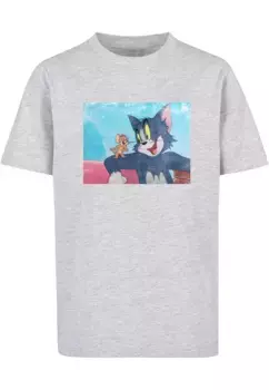 Футболка ABSOLUTE CULT "Мужская детская футболка ABSOLUTE CULT Tom and Jerry - Still Basic ", серый