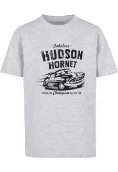 Футболка ABSOLUTE CULT "Мужская детская футболка ABSOLUTE CULT Cars - Hudson Hornet Basic ", серый