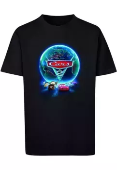 Футболка ABSOLUTE CULT "Мужская детская футболка ABSOLUTE CULT Cars - Globe Movie Poster ", черный