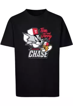 Футболка ABSOLUTE CULT "Мужская детская футболка ABSOLUTE CULT Tom and Jerry - Chase Basic ", черный