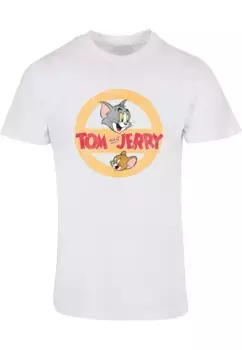 Футболка ABSOLUTE CULT "Мужская футболка ABSOLUTE CULT Tom and Jerry - Circle One", белый