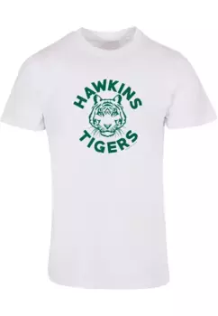 Футболка ABSOLUTE CULT "Мужская футболка ABSOLUTE CULT Stranger Things — футболка Hawkins Tigers", белый