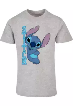 Футболка ABSOLUTE CULT "Мужская футболка ABSOLUTE CULT Lilo And Stitch - Posing Basic ", серый