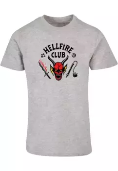 Футболка ABSOLUTE CULT "Мужская футболка ABSOLUTE CULT Stranger Things - Hellfire Club ", серый
