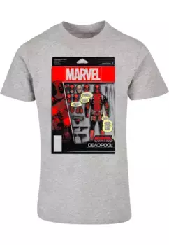 Футболка ABSOLUTE CULT "Мужская футболка ABSOLUTE CULT Deadpool - Фигурка ", серый