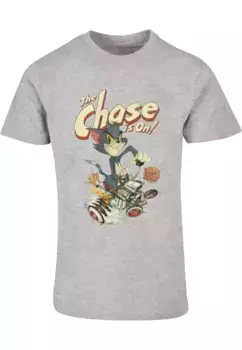 Футболка ABSOLUTE CULT "Мужская футболка ABSOLUTE CULT Tom and Jerry - The Chase Is On", серый