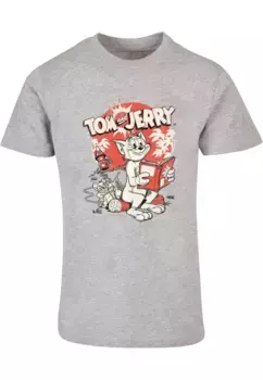 Футболка ABSOLUTE CULT "Мужская футболка ABSOLUTE CULT Tom and Jerry - Rocket Prank", серый
