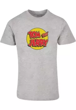 Футболка ABSOLUTE CULT "Мужская футболка ABSOLUTE CULT Tom and Jerry с круглым логотипом", серый