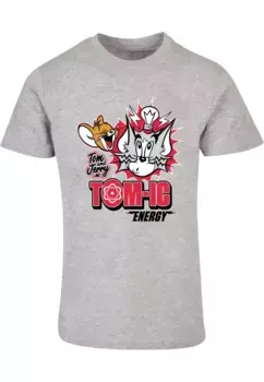 Футболка ABSOLUTE CULT "Мужская футболка ABSOLUTE CULT Tom and Jerry - Tomic Energy ", серый