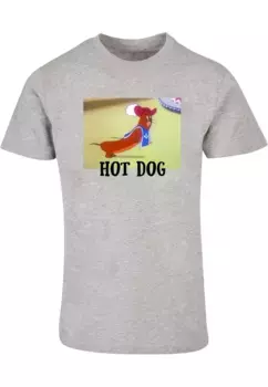 Футболка ABSOLUTE CULT "Мужская футболка ABSOLUTE CULT Tom and Jerry - Hot Dog", серый
