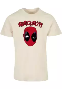 Футболка ABSOLUTE CULT "Мужская футболка ABSOLUTE CULT Deadpool - Серьезно ", цвет Sand