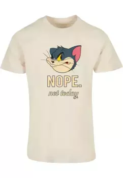 Футболка ABSOLUTE CULT "Мужская футболка ABSOLUTE CULT Tom and Jerry - Nope Not Today", цвет Sand