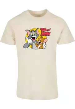 Футболка ABSOLUTE CULT "Мужская футболка ABSOLUTE CULT Tom and Jerry - Thumbs up", цвет Sand