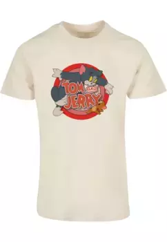 Футболка ABSOLUTE CULT "Мужская футболка ABSOLUTE CULT Tom and Jerry - Classic Catch T-Shirt", цвет Sand
