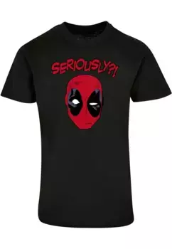 Футболка ABSOLUTE CULT "Мужская футболка ABSOLUTE CULT Deadpool - Серьезно ", черный