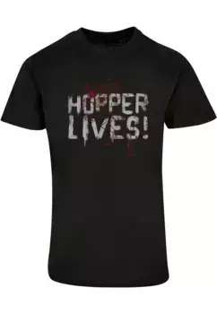 Футболка ABSOLUTE CULT "Мужская футболка ABSOLUTE CULT Stranger Things - Hoppers Live ", черный