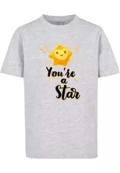 Футболка ABSOLUTE CULT "Мужская футболка ABSOLUTE CULT Kids Wish - You Are A Star Basic ", серый