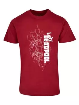 Футболка Absolute Cult s, бордовый