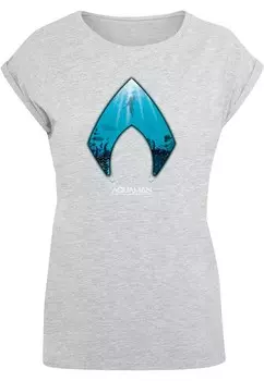 Футболка ABSOLUTE CULT Shirt Aquaman - Ocean, серый