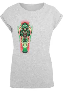 Футболка ABSOLUTE CULT Shirt Aquaman - Queen Atlanna, пятнистый серый