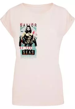 Футболка ABSOLUTE CULT Shirt Aquaman - Saviour Of The Seas, розовый