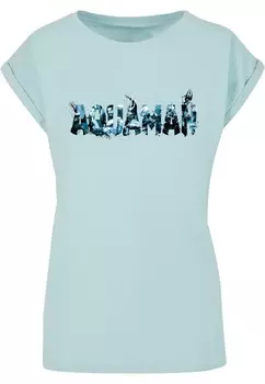 Футболка ABSOLUTE CULT Shirt Aquaman, синий/светло-синий