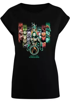Футболка ABSOLUTE CULT Shirt Aquaman - Unite The Kingdoms, черный