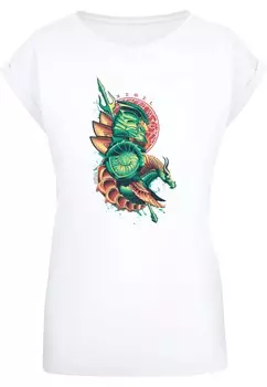 Футболка ABSOLUTE CULT Shirt Aquaman - Xebel Crest, белый