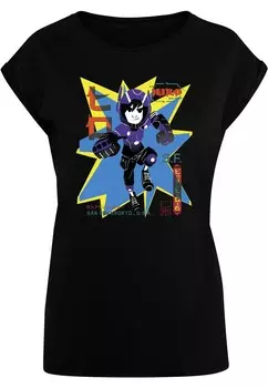 Футболка ABSOLUTE CULT Shirt Big Hero 6 - Hiro Manga, черный