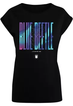 Футболка ABSOLUTE CULT Shirt Blue Beetle - Jaime Reyes, черный
