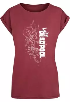 Футболка ABSOLUTE CULT Shirt, цвет cherry red