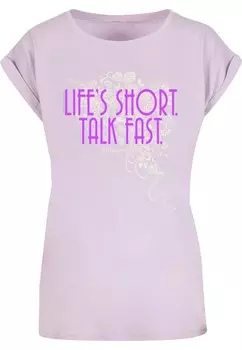 Футболка ABSOLUTE CULT Shirt, цвет lilac/neon purple