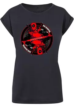 Футболка ABSOLUTE CULT Shirt Deadpool - Good Bad, темно-синий