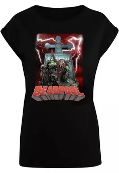 Футболка ABSOLUTE CULT Shirt Deadpool - Grave, черный