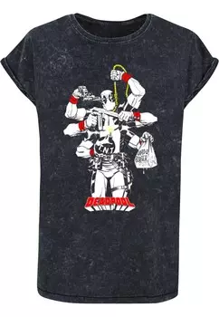 Футболка ABSOLUTE CULT Shirt Deadpool - Multitasking, черный