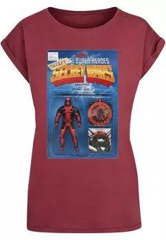 Футболка ABSOLUTE CULT Shirt Deadpool - Secret Wars Action Figure, цвет cherry red