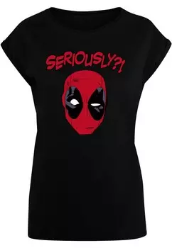 Футболка ABSOLUTE CULT Shirt Deadpool - Seriously, черный