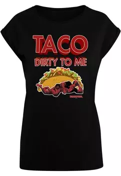 Футболка ABSOLUTE CULT Shirt Deadpool - Taco Dirty To Me, черный