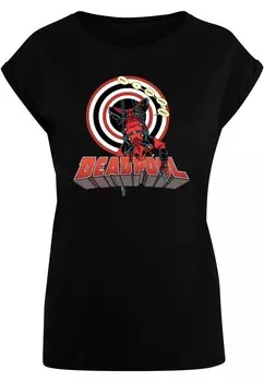 Футболка ABSOLUTE CULT Shirt Deadpool - Upside Down, черный
