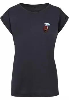 Футболка ABSOLUTE CULT Shirt Deadpool - Zombie Head, темно-синий/светло-синий