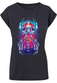 Футболка ABSOLUTE CULT Shirt Ladies Aquaman - Mera Dress, синий/темно-синий