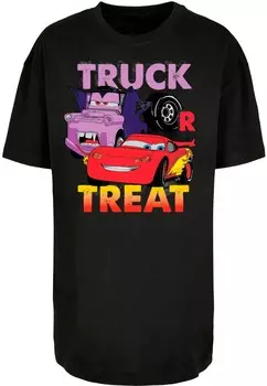 Футболка ABSOLUTE CULT Shirt Ladies Cars - Halloween Truck or Treat, черный