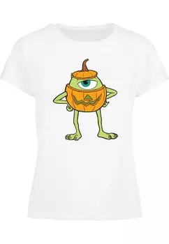 Футболка ABSOLUTE CULT Shirt Mike Halloween Pumpkin, белый